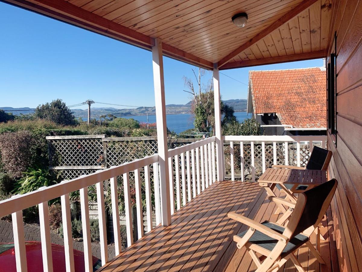Lake View Family Lodge Up Tp 14 People Rotorua Zewnętrze zdjęcie